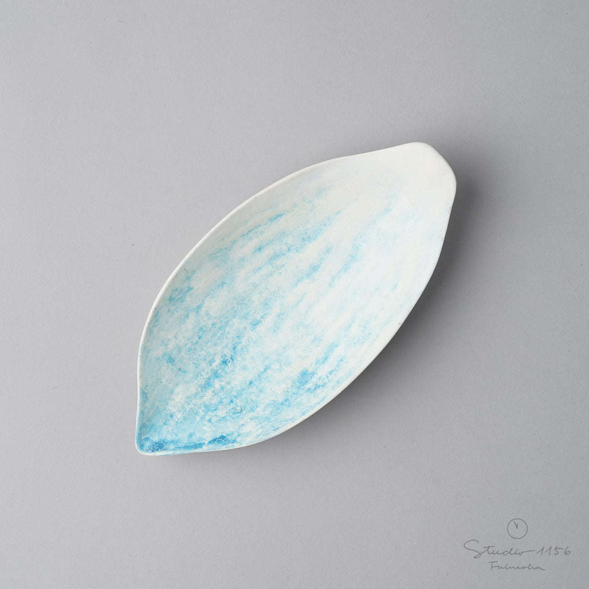 有田焼 蓮花弁小皿 14.5cm [強化磁器]