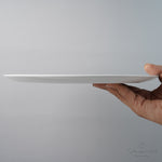有田焼 飛鉋 フラットプレート(XL) 29.5cm [強化磁器] Riso Studio1156