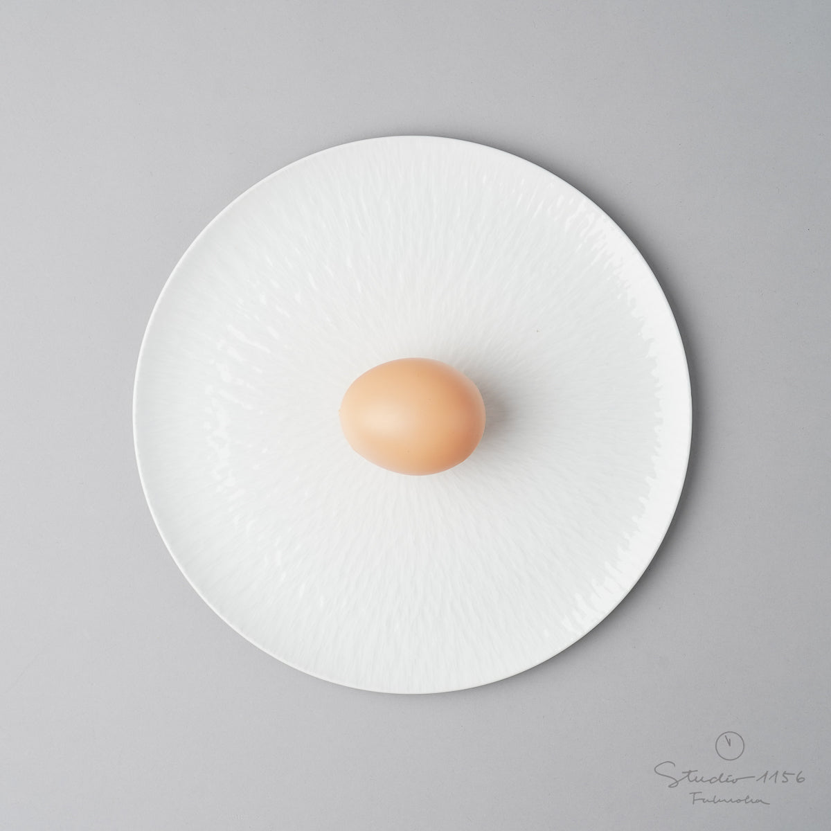 有田焼 飛鉋 フラットプレート(M) 21cm [強化磁器] 李荘窯の通販