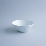 波佐見焼 麻の葉ボウル 14cm ホワイト Shoei Studio1156