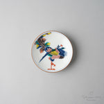 九谷焼 古九谷(色絵) 豆小皿 10.5cm 鳳凰紋 Seikou Studio1156