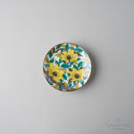 九谷焼 古九谷(色絵) 豆小皿 10.5cm 牡丹紋 Seikou Studio1156