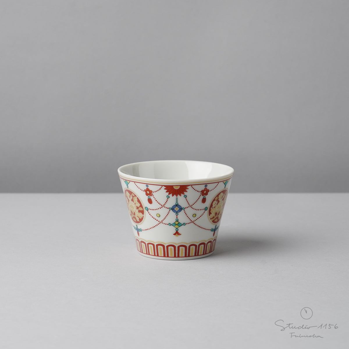 九谷焼 十趣杯 ぐい呑みカップ 150ml Seikou Studio1156