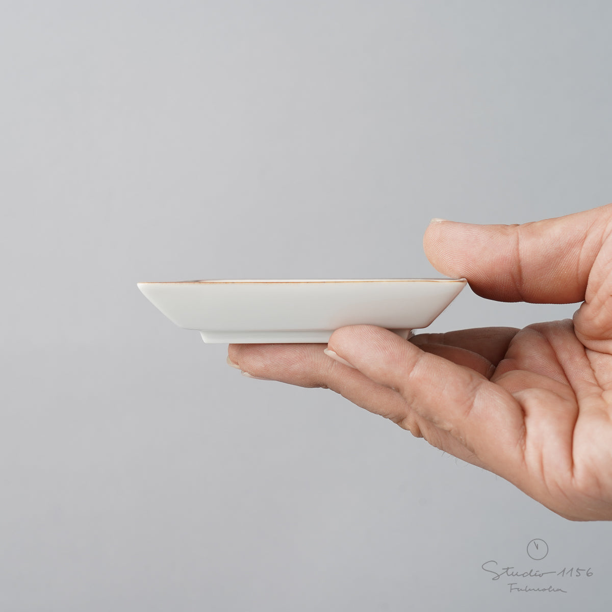 九谷焼 寿ぎ(コトホギ)シリーズ 角小皿 9cm