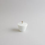 波佐見焼 アミューズカップ(S) w/ Lid 6.5cm/70ml プラチナハンドル Tanshin Studio1156