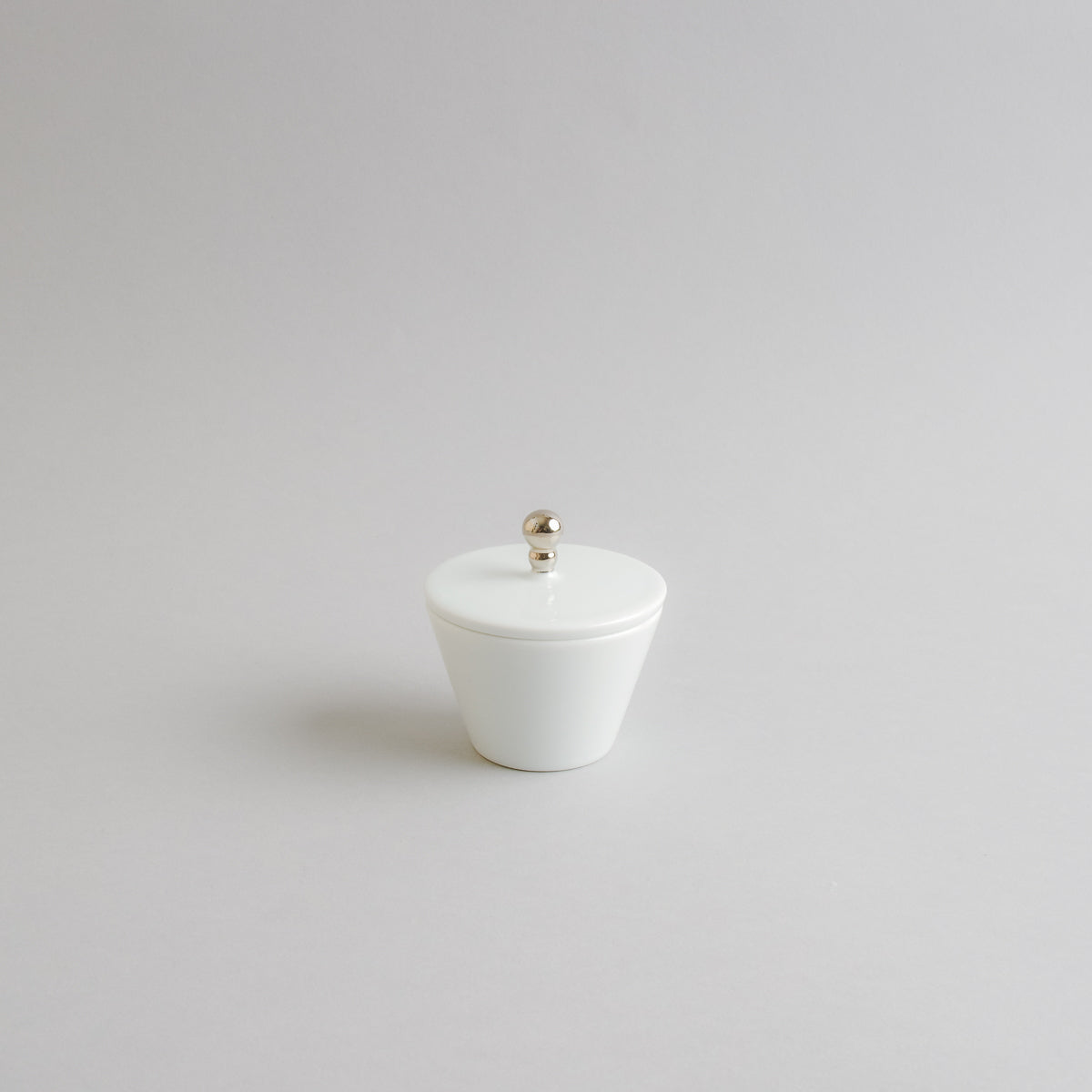 波佐見焼 アミューズカップ(S) w/ Lid 6.5cm/70ml プラチナハンドル Tanshin Studio1156