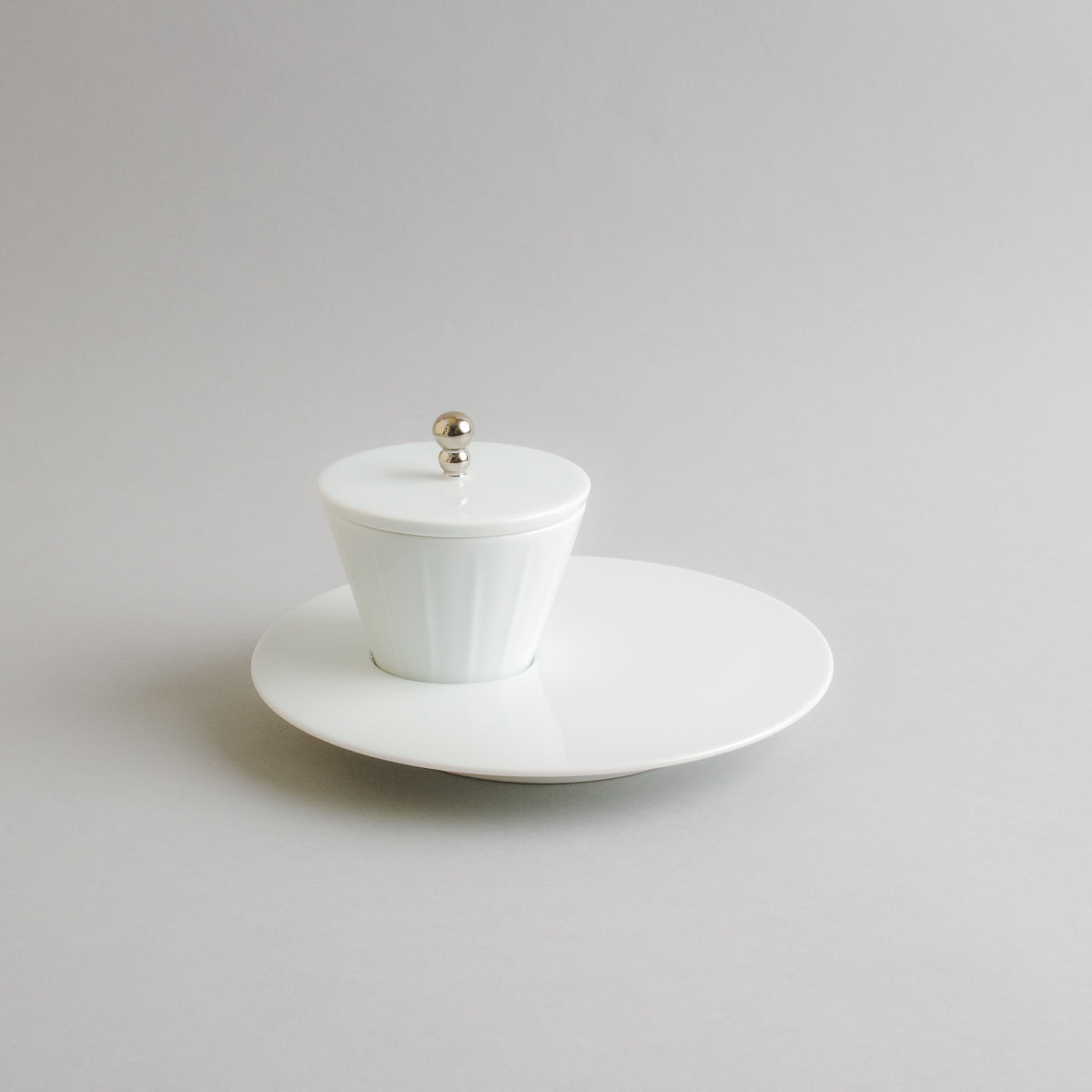 波佐見焼 アミューズカップ(L) w/ Lid 8cm/130ml Tanshin Studio1156