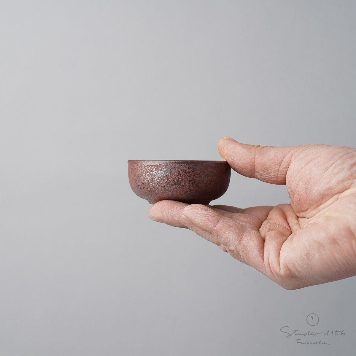 有田焼 丸型 刺し猪口 7cm Touetsu Studio1156