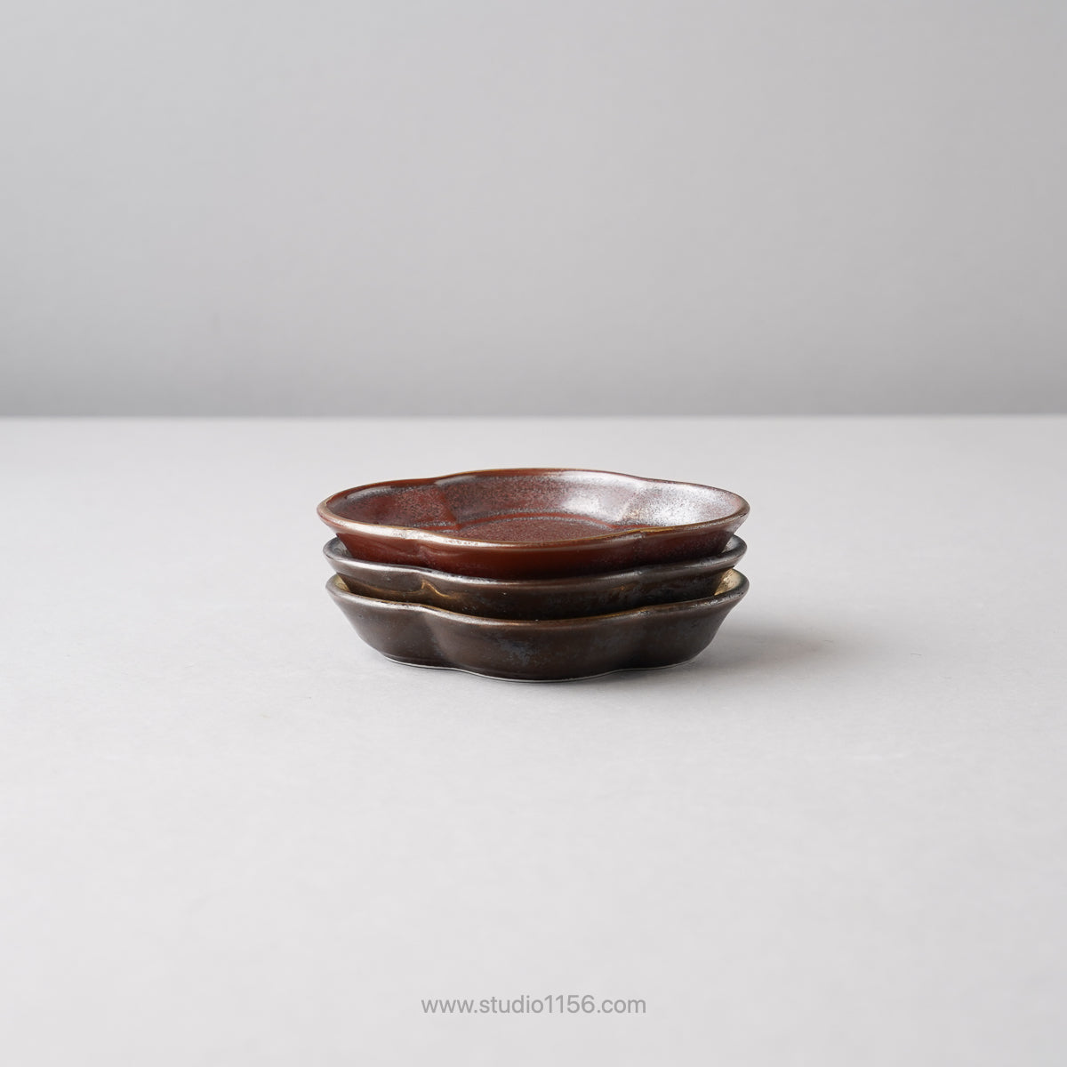 有田焼 木瓜型小皿 10.5cm Touetsu Studio1156