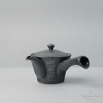 有田焼 開口急須 300ml [茶こし付] 晶銀擦 Touetsu Studio1156