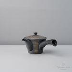 有田焼 開口急須 300ml [茶こし付] 晶金擦 Touetsu Studio1156