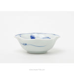 波佐見焼 染付 菊割図 花型小鉢(小) 9.5cm Takayama Studio1156
