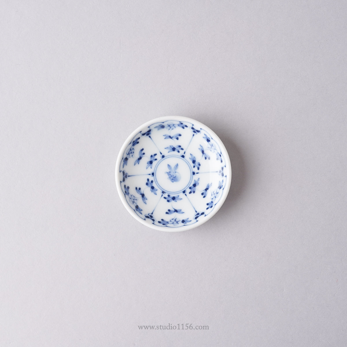 波佐見焼 染付 姫皿 豆皿 6cm