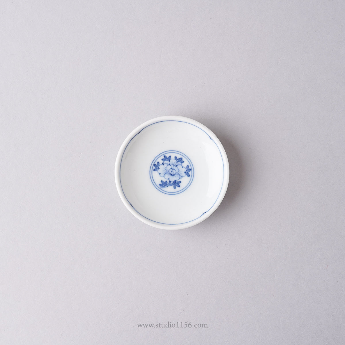 波佐見焼 染付 姫皿 豆皿 6cm