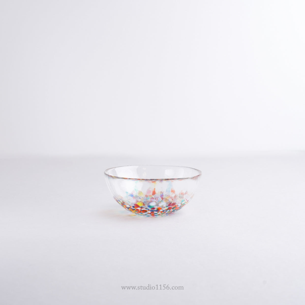 硝子食器 津軽びいどろ ねぶた小鉢 12cm Tsugaru-Vidro Studio1156