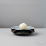 有田焼 焼〆 桔梗皿(L) 16cm Yagenji Studio1156