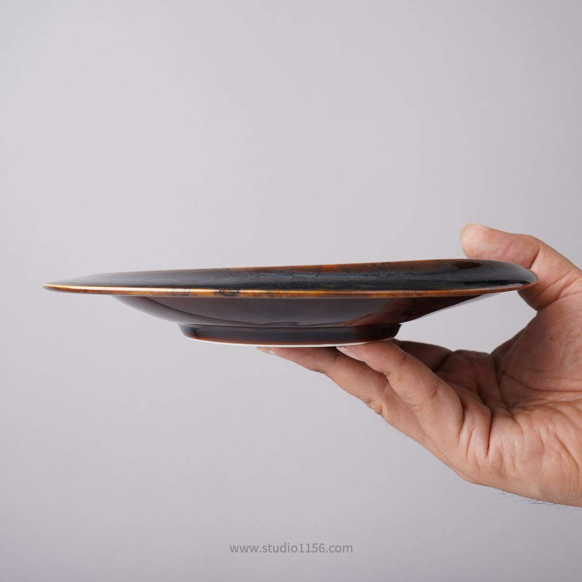 有田焼 シェルプレート 21.5cm Yamahei Studio1156