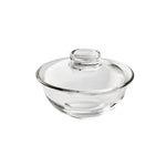 ガラス食器 蓋物(ふたもの)(大) 無地 13.5cm Yoshinuma-glass Studio1156