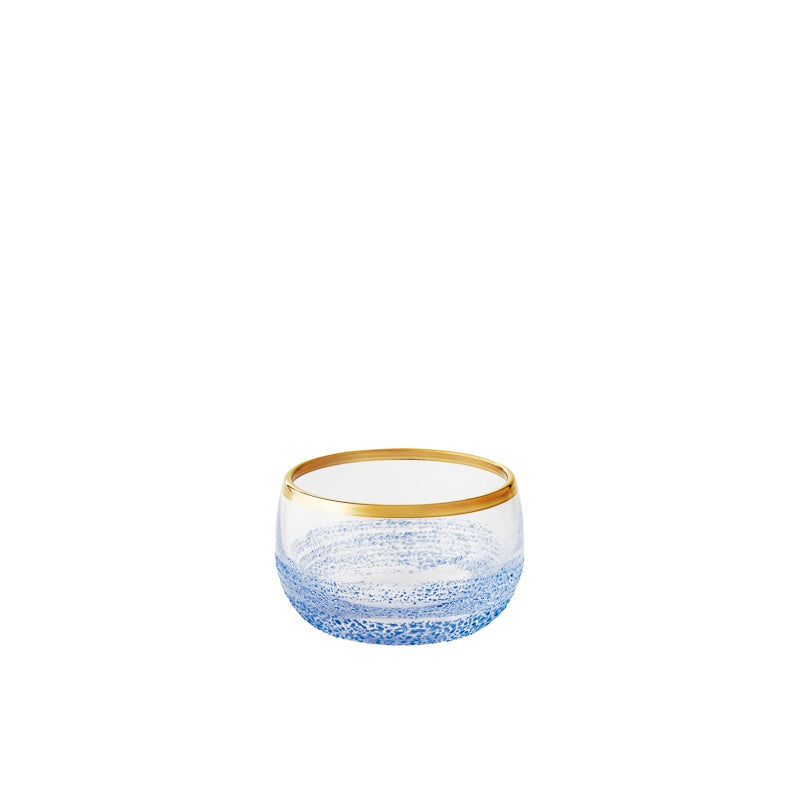 ガラス食器 青霞 丸珍味(豆) 4.8cm Yoshinuma-glass Studio1156