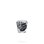 ガラス食器 水墨 トーチアミューズ 5cm ブラック Yoshinuma-glass Studio1156