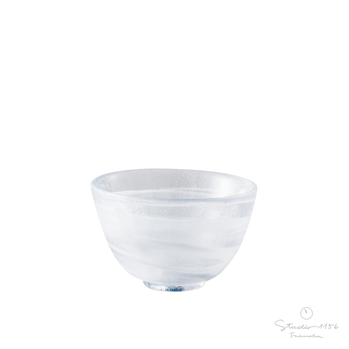 ガラス食器 水墨 冷茶 150ml BK/WH WH/白 Yoshinuma-glass Studio1156