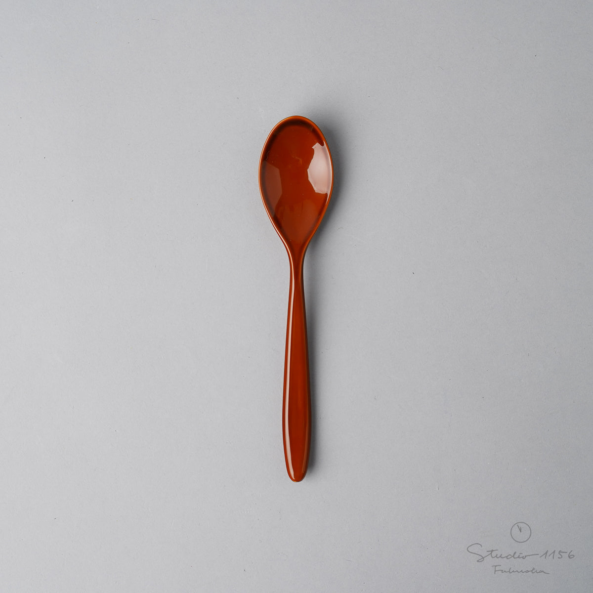 越前漆器 ノイズレス スプーンS 13.5cm 春慶 Yamayo Studio1156
