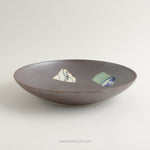 有田焼 frameボウル 25cm [強化磁器] ARITA HASAMI JAPAN 埋込陶片 ARITA HASAMI JAPAN Studio1156