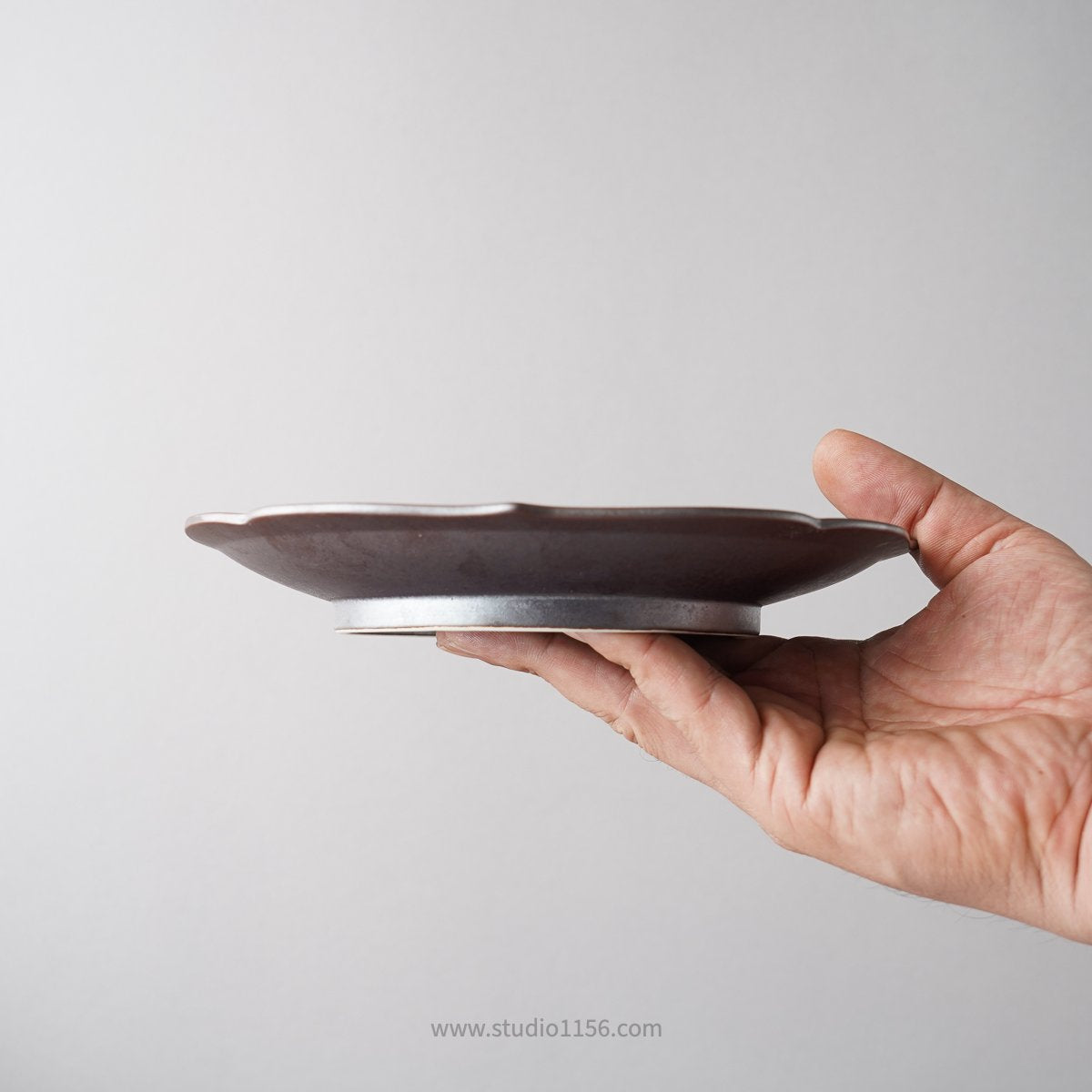 有田焼 桔梗渕 六五寸平皿 20cm Zuiho Studio1156