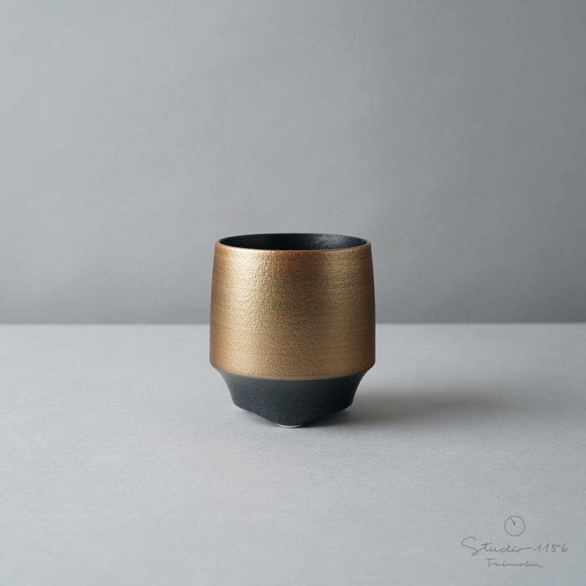 有田焼 Luxury 香酒盃 (M) フリーカップ 210ml ブロンズ Zuiho Studio1156