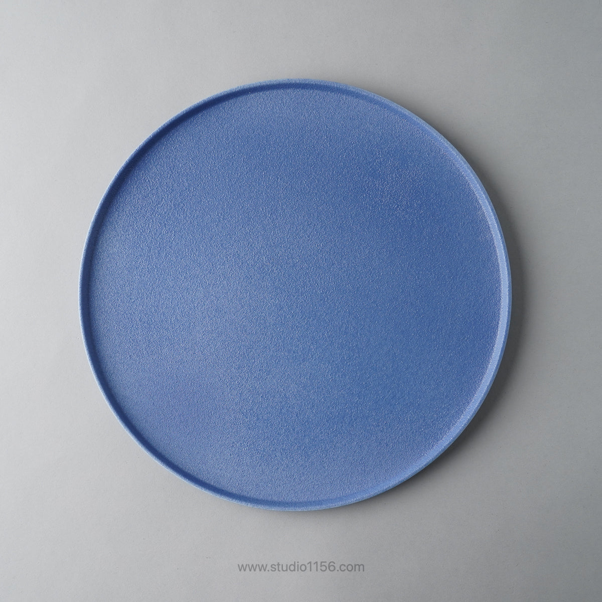 有田焼 GLAZE TONE frameプレート 26cm [強化磁器] ラフブルー Zuiho Studio1156