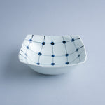 波佐見焼 点格子 多用鉢 15.5cm Fukuho Studio1156
