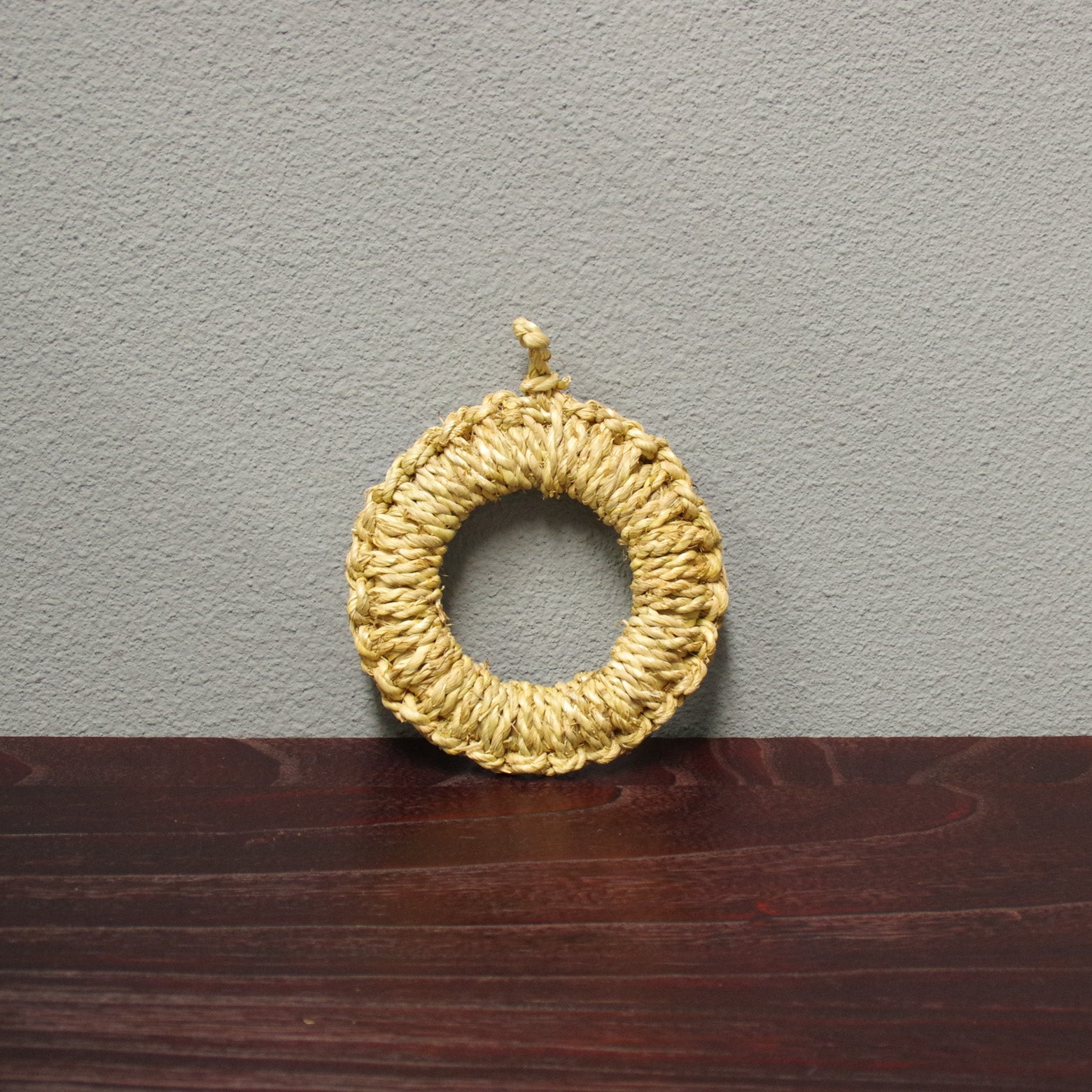 木竹工芸 ワラ鍋敷き (小) 15cm Takenosei 鍋敷き Studio1156