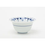 波佐見焼 染付 割草花兎紋 雪輪小付 9.5cm Takayama Studio1156